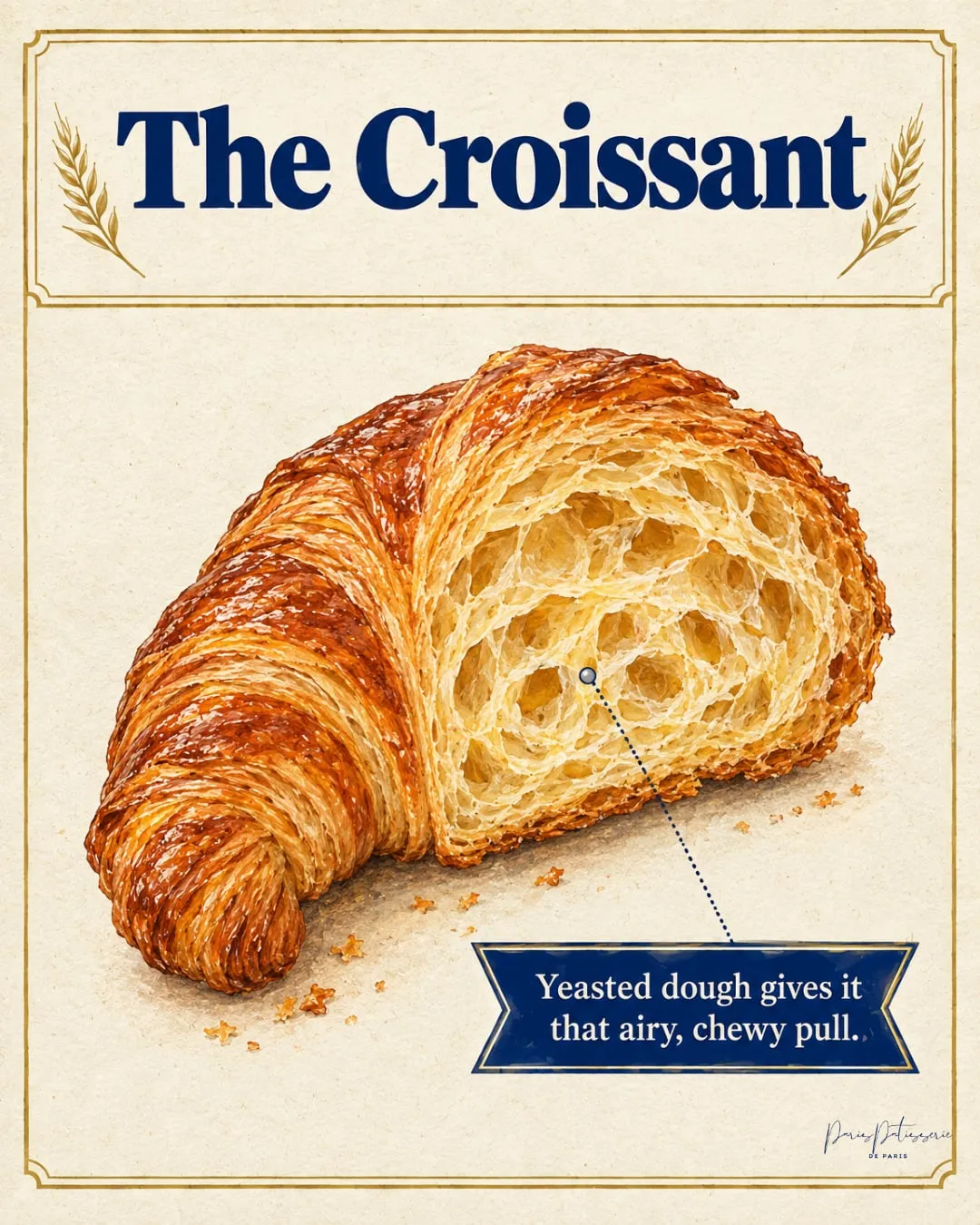 Croissant, Danish or puff pastry? Three doughs, one family, slide 2