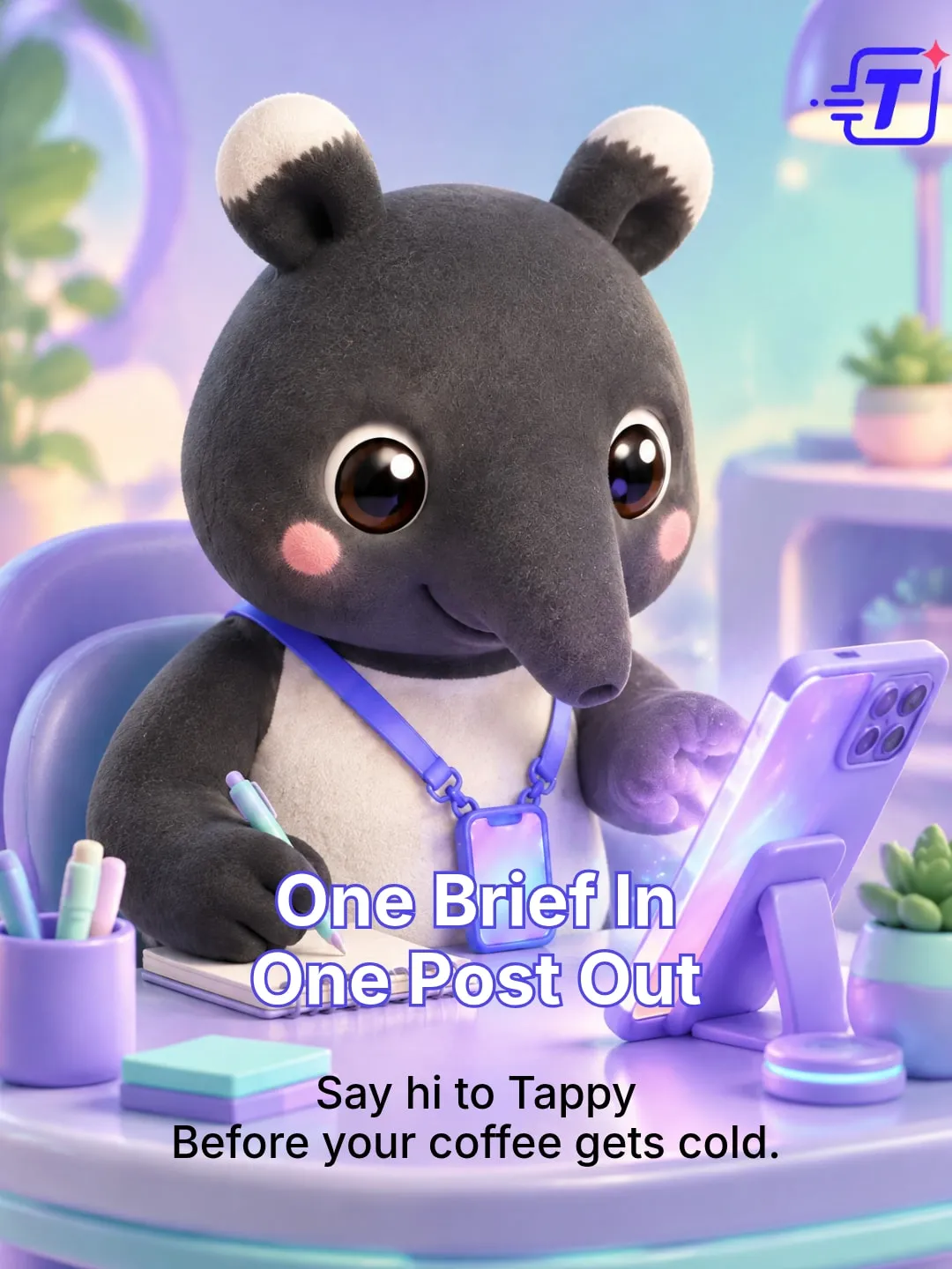 Meet Tappy: one brief in, one post out, Xiaohongshu post